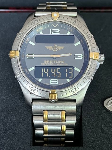 breitling aerospace titanium 40 mm|breitling aerospace titanio.